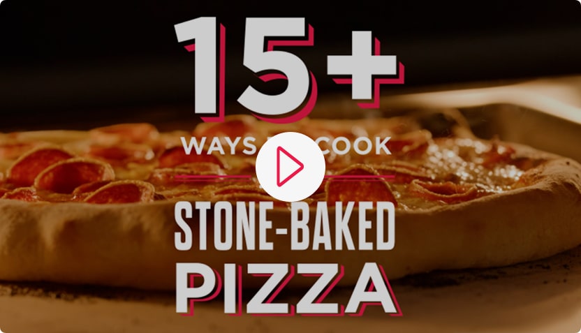 15+ Ways to Cook - Stone-Baked Pizza