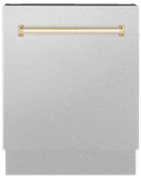 Fingerprint Resistant Stainless Steel & Polished Gold